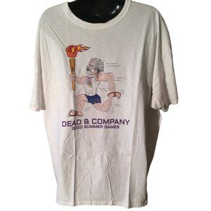 Dead & Company Summer Games USA Tour t-shirt White XL 2020